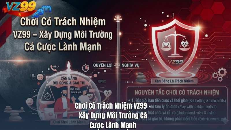 Chơi Có Trách Nhiệm VZ99 – Xây Dựng Môi Trường Cá Cược Lành Mạnh
