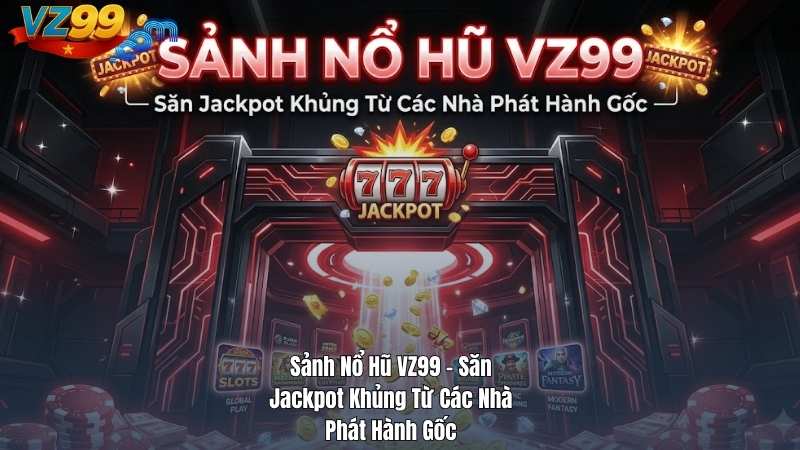 Sảnh Nổ Hũ VZ99 – Săn Jackpot Khủng Từ Các Nhà Phát Hành Gốc